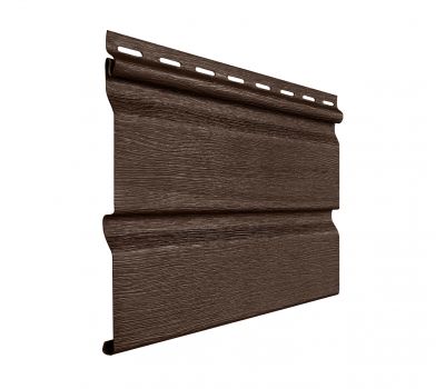 Виниловый сайдинг - Standart, Коричневый от производителя Fineber по цене 312 р Виниловый сайдинг - Standart, Коричневый от производителя Fineber по цене 312 р