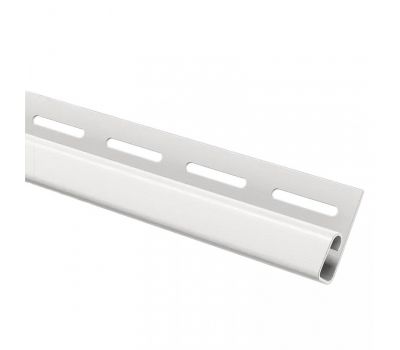 Финишная планка (завершающая полоса) белая для сайдинга от производителя Россия по цене 216 р Финишная планка (завершающая полоса) белая для сайдинга от производителя Россия по цене 216 р