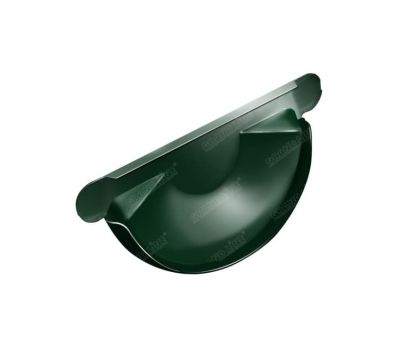 Заглушка желоба Зеленый (RAL 6005) от производителя  МеталлПрофиль по цене 252 р