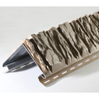 Наружный угол декоративный Бежевый