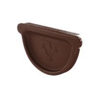 Заглушка универсальная с резиновым уплотнителем RAL 8017 Коричневый matt 125/90 Заглушка универсальная с резиновым уплотнителем RAL 8017 Коричневый matt 125/90