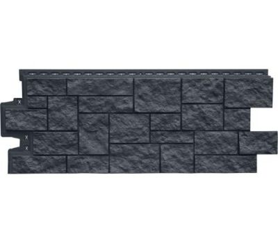 Фасадные панели Стандарт Дикий камень Графит от производителя  Grand Line по цене 450 р