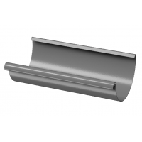 Водосточный желоб 3 м ГРАФИТ (RAL 7024) Водосточный желоб 3 м ГРАФИТ (RAL 7024)